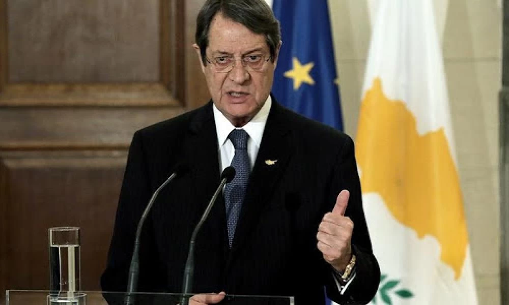 Αναστασιάδης: Αναγκαία η άμεση λήψη κυρώσεων κατά των τουρκικών απειλών